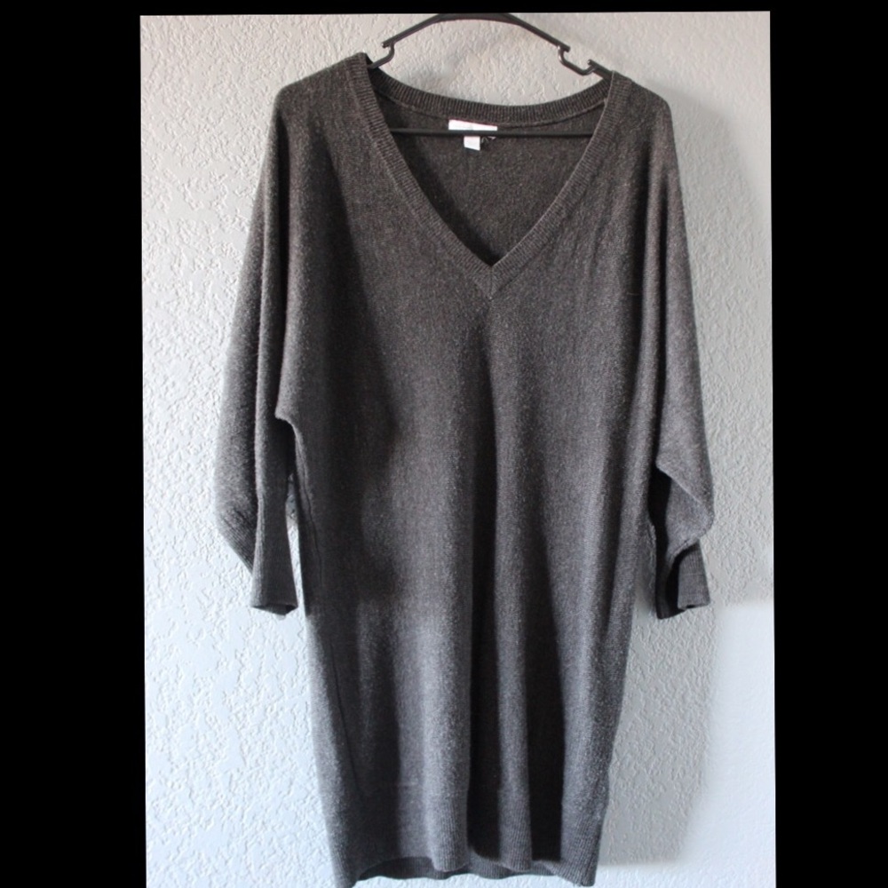 Long Grey Sweater